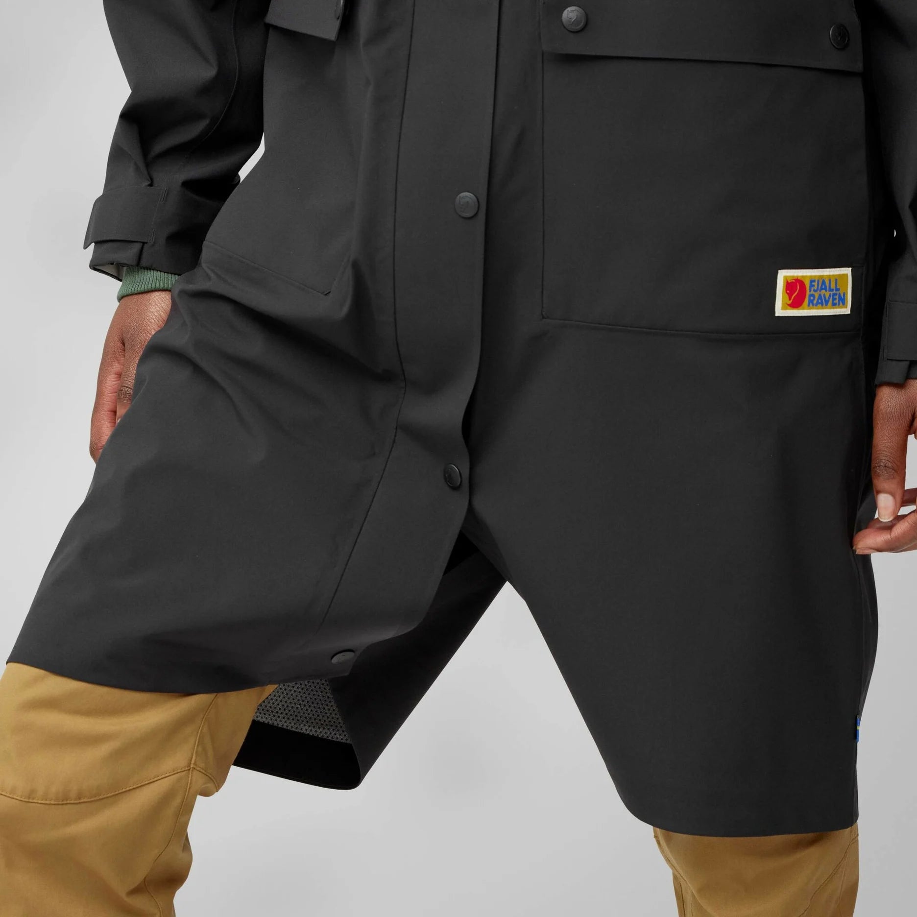 Lietus jaka Fjallraven Vardag Rain Parka sieviešu