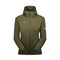 Vējjaka Mammut Granite SO Hooded sieviešu Iguana-White Logo