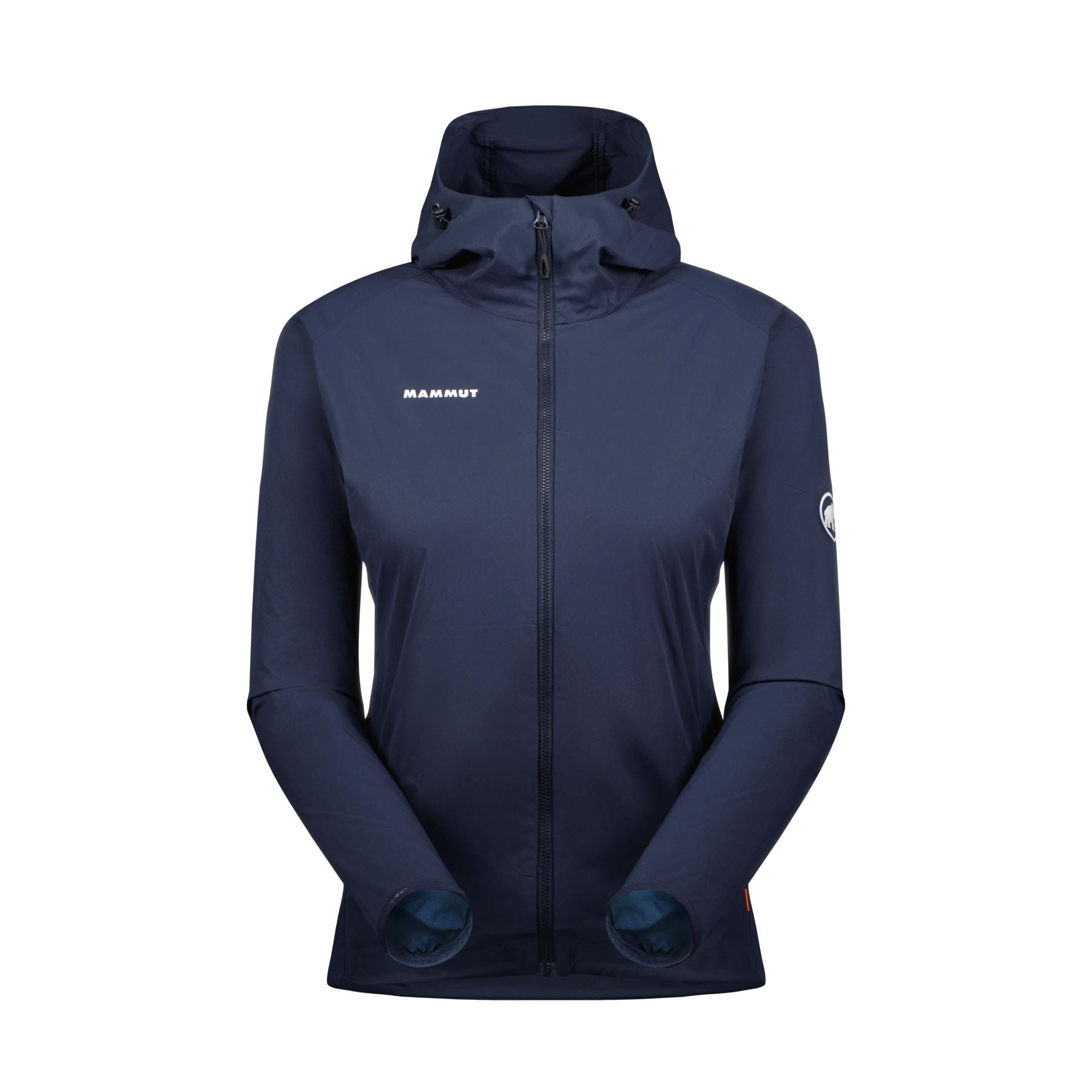 Vējjaka Mammut Granite SO Hooded sieviešu Marine-White