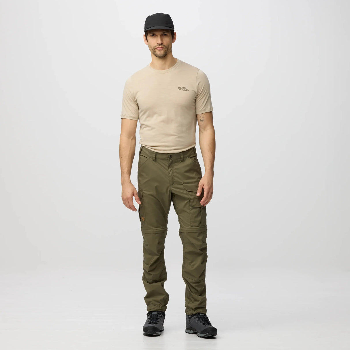 Fjallraven bikses-šorti Vidda Pro Lite Zip-off vīriešu