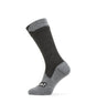 Ūdensizturīgas zeķes SealSkinz All Weather Mid Black Grey Marl Raynham