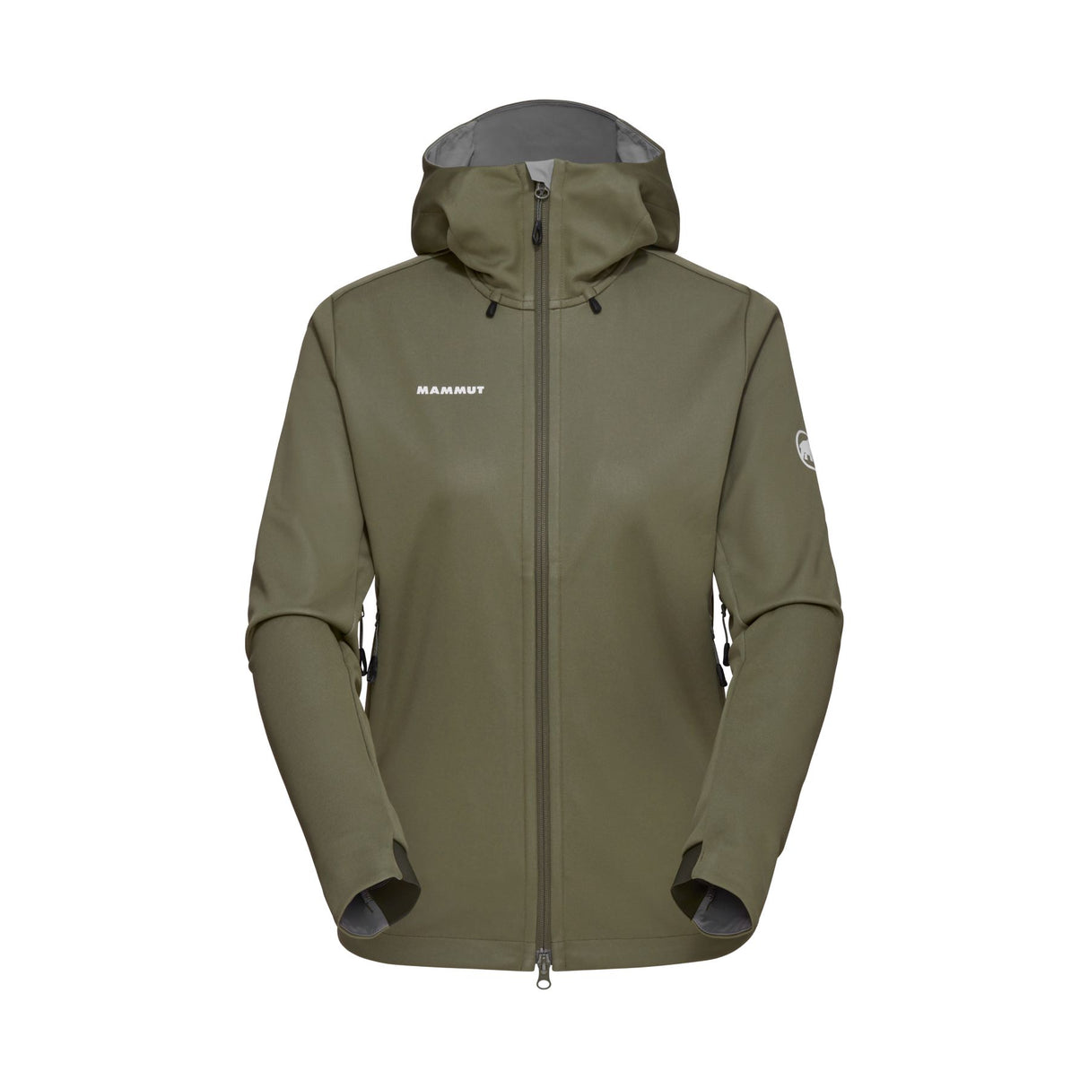 Vējjaka Mammut Ultimate VII SO Hooded sieviešu Marsh