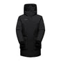 Ziemas mētelis Mammut Floeberg HS Thermo Hooded Coat sieviešu Black