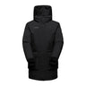 Ziemas mētelis Mammut Floeberg HS Thermo Hooded Coat sieviešu Black