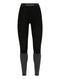 Icebreaker ZoneKnit 200 merino termoveļas legingi sieviešu Blk Jet Hthr