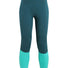 Icebreaker ZoneKnit 200 merino termoveļas legingi sieviešu Green Glory Fresh