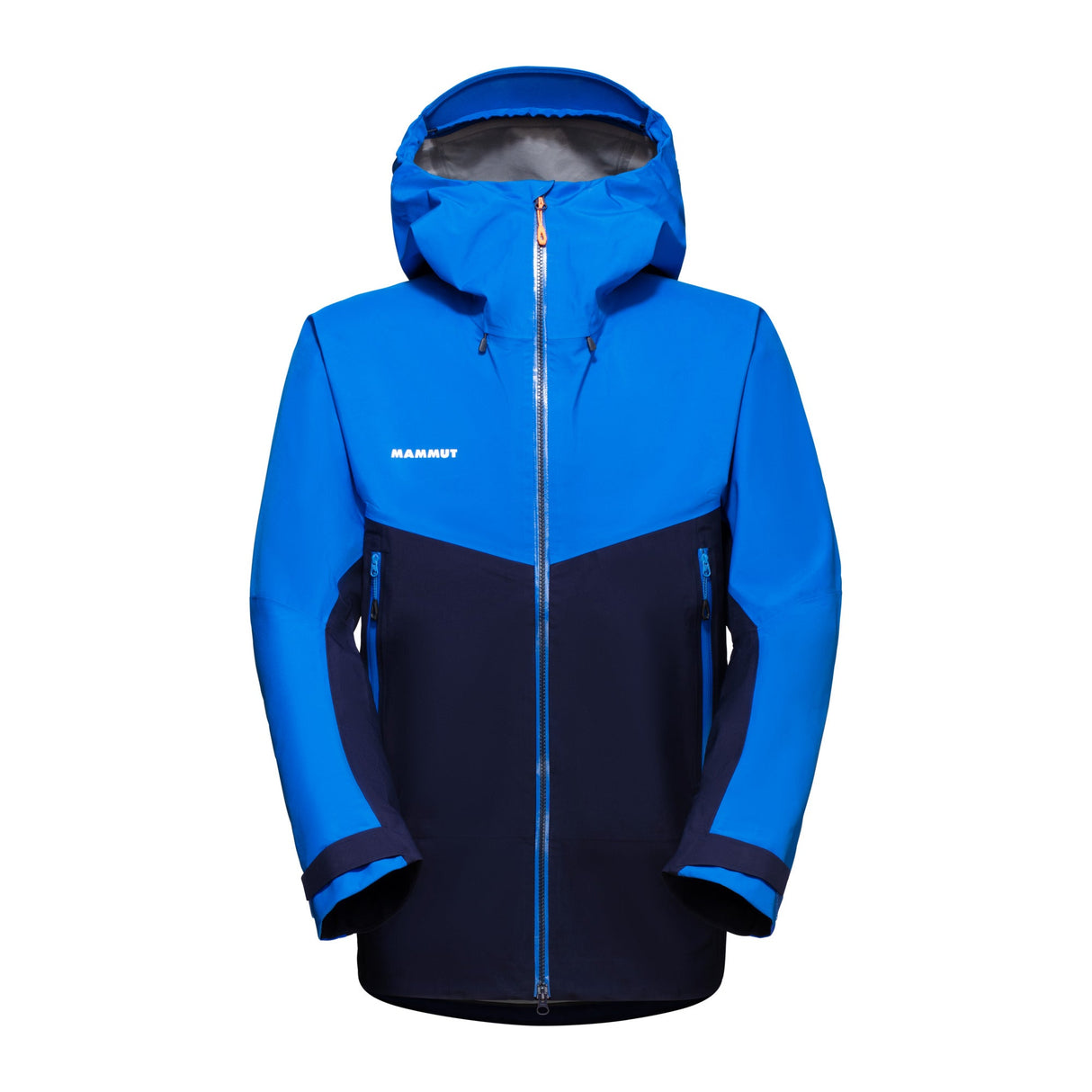 Mammut lietus jaka Crater HS Hooded vīriešu Marine-Ice