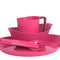 Lifeventure Ellipse Bundle Set tūrisma trauku komplekts Pink