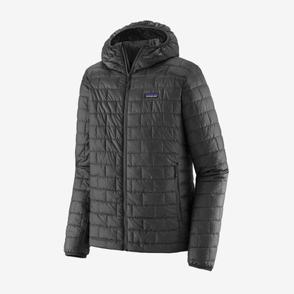 Jaka Patagonia Nano Puff Hoody vīriešu Forge Grey