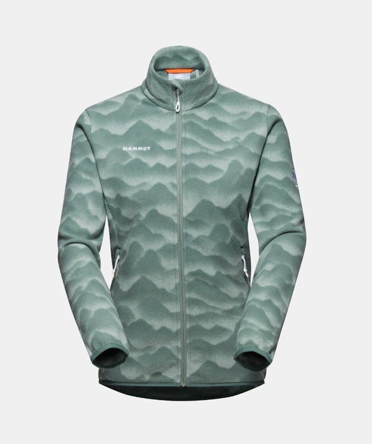 Mammut flīsa jaka Innominata Light ML Mountain sieviešu Jade-Dark Jade